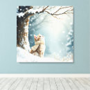 Search for snowflakes canvas prints Tree