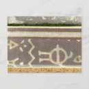 Search for tribal patterns postcards Abstract