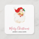 Search for santa claus business cards Jolly