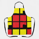 Search for red square aprons Abstract