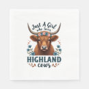 Search for highland cow napkins Funny