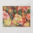 Search for renoir painting of roses postcards Flowers