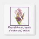 Search for purple iris magnets Watercolor