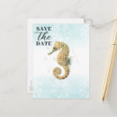 Search for seahorse save the dates Beach