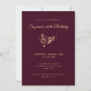 Search for red 70th birthday invitations Chic