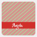 Search for green and white stripes stickers Red
