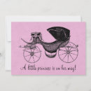 Search for vintage princess baby shower invitations Black