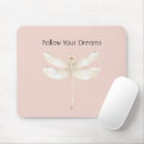 Search for dragonfly mouse mats Cream