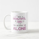 Search for me alone mugs Social distancing