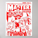 Search for vintage book cover posters Red