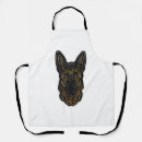 Search for funny dog design aprons Wolf