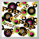 Search for retro vintage vinyl record posters Old school