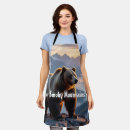 Search for mountains aprons Typography