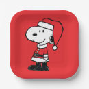 Search for santa claus paper plates Peanuts