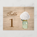 Search for tree wedding table number postcards Nature