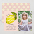 Search for pink lemon invitations Citrus