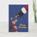 Search for australian cattle dog christmas cards Blue heeler
