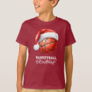 Search for christmas basketball tshirts Santa