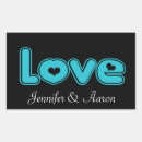 Search for turquoise and black stickers Blue