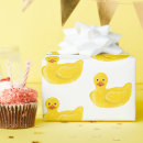 Search for yellow duck wrapping paper Cute