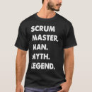 Search for scrum master tshirts Legend