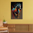 Search for abstract horse art Expressionism