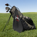 Search for red and black golf towels Golfer