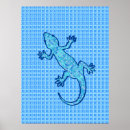 Search for blue lizards art Gecko