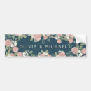 Search for white floral pattern bumper stickers For her