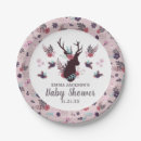Search for mauve plates Baby shower