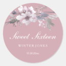 Search for elegant sweet 16 stickers Pink