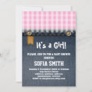 Search for blue denim baby shower invitations Country