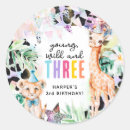 Search for 3rd birthday stickers Girl