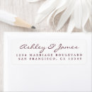 Search for casual return address labels Calligraphy