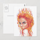 Search for pretty faces postcards Fantasy