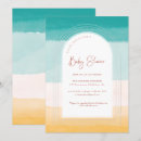 Search for ombre baby shower invitations Watercolor
