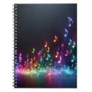Search for music notebooks Black