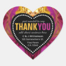 Search for black heart wedding stickers Unique