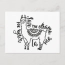 Search for no drama postcards Alpaca