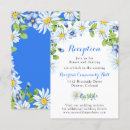 Search for blue daisy wedding invitations Flower