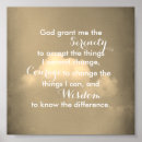 Search for serenity prayer photo posters Quote