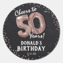 Search for cheers to 50 years stickers Fifty