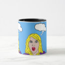 Search for pop art mugs Comic book style