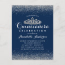 Search for silver crown cards Quinceanera
