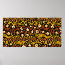 Search for animal skins posters Black