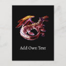 Search for mythical beast postcards Dragon