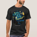 Search for starry night tshirts Retro