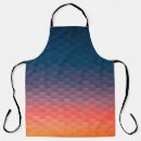 Search for abstract sunset aprons Background