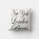 Search for paris typography cushions London