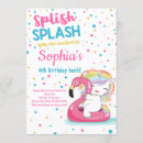 Search for unicorn pool party invitations Cute